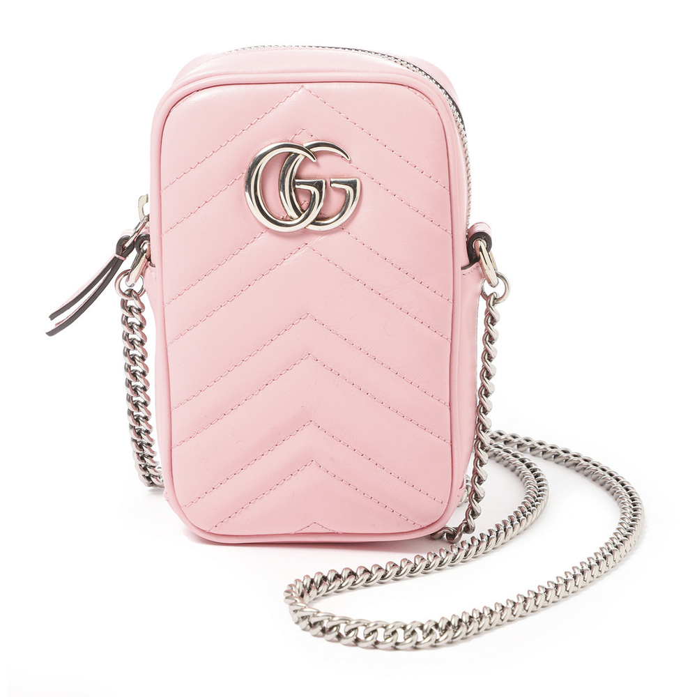 Gucci GG Marmont Crossbody Bag Shoulder Bag Pink